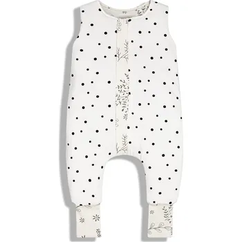 Fusak Celoroční spací pytel s nohavicemi Sleepee Bloom/Černé tečky XS