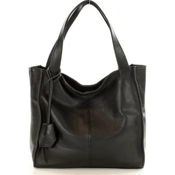 Kabelka Marco Mazzini Kožená kabelka přes rameno Mazzini M13M9 černá