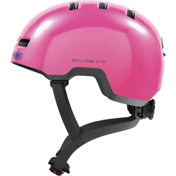 Cyklistická přilba Dětská helma Abus Skurb Kid shiny pink Velikost: S