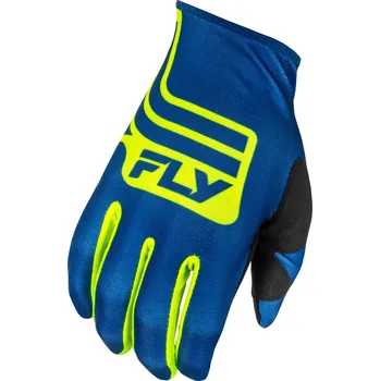 Moto oblečení FLY RACING rukavice LITE 2025 modrá/hi-vis - 2XL