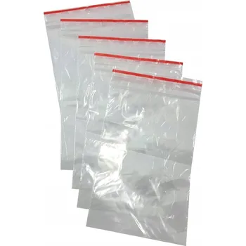 Sáček na potraviny Strunové sáčky Plast Eco průhledné 8x18 cm 10 kusů