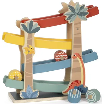 Dřevěná hračka small foot Dřevěná dráha Dino