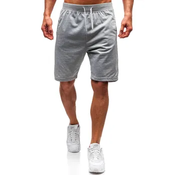 Šedé pánské teplákové kraťasy Bolf DK01 - 2XL