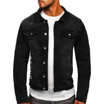Černá pánská džínová bunda Bolf RC61079S0 - 2XL
