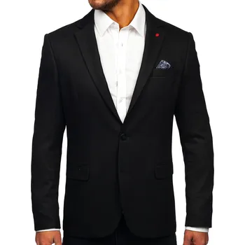 Černé pánské elegantní sako Bolf 05 - 2XL/56