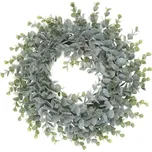 Věnec z umělého eukalyptu SG6075 GRN - SLEVA 3% s kodem radost25