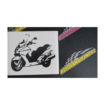 Samolepící dekorace SAMOLEPKA Skůtr levá (17 - šedá) NA AUTO, NÁLEPKA, FÓLIE, POLEP, TUNING, VLASTNÍ TEXT, TISK, AUTOSAMOLEPKY.cz, POLEPY, OBRÁZEK, LOGO, SAMOLEPKY