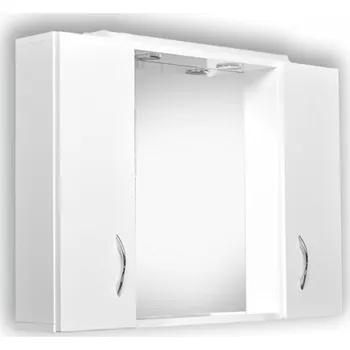 OLSEN SPA - Zrcadlo HELIOS - Rozměr A - 85, Rozměr B - 13, Rozměr C - 60, Varianta - Univerzální OLNHEL85