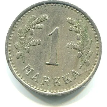 Sběratelství FINSKO. 1 markka 1937.