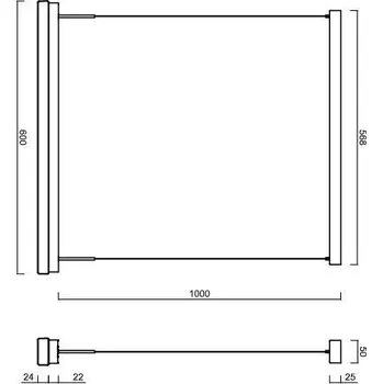 Osmont MATAR LE1 LED-1L79EMP350ZLEA06/PC71/L100 B 4K závěsné svítidlo s plastovým stínidlem