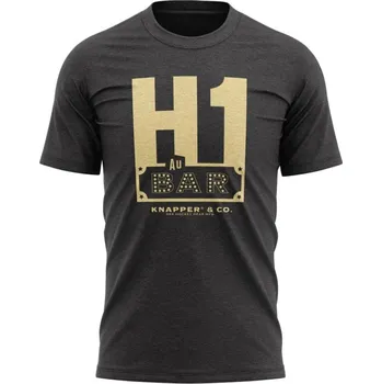 Pánské tričko Triko Knapper H1 Dark Grey, Senior, XL Knapper