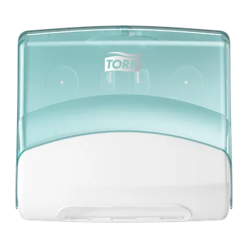 Tork Performance zásobník na skládané utěrky - Top Holder tyrkys