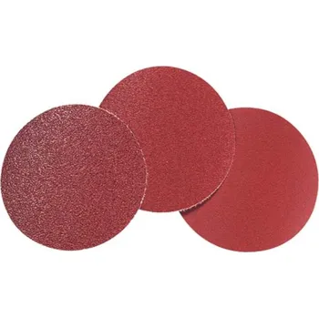 Brusný kotouč Brusné papírové kotouče - smirek, průměr 125 mm, různé hrubosti, suchý zip, sada 3 ks, Zrnitost: P100