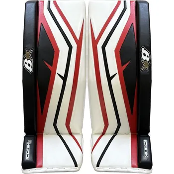 Brankářské betony Betony Brian’s Iconik X SR, bílá-červená, Senior, 35+1" Brian’s