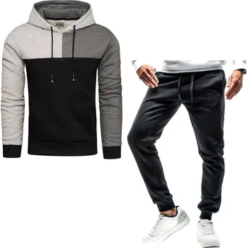 Recea Pánská souprava Lucky černo-šedá XL