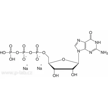 Průmyslové lepidlo GTP Na2 TRIHYDRÁT (Čistota: min 90 %, lyofilizovaný, Balení: 10 g, Obal: plast)