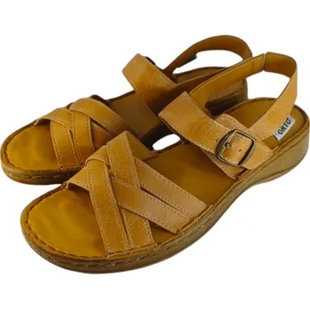 Dámské sandále 6074 - zdravotní dámské sandály s možností vlastní volby barvy /světlá podešev/ 40