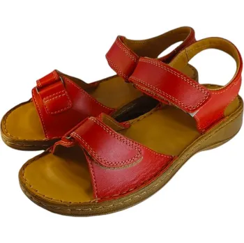 Dámské sandále 6046 - zdravotní dámské sandály s možností vlastní volby barvy /světlá podešev/ 42