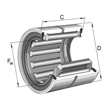 Ložisko - RNA4906 2RSR XL INA