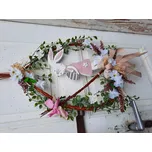 Jarní dekorace na dveře ps2993 (velikonoční trvanlivá dekorace)