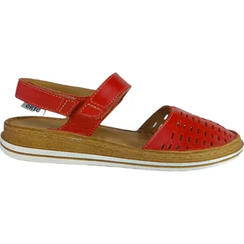 Dámské sandále 4323/P - kožené zdravotní sandály s plnou špičkou s možností vlastní barvy /perforované/ 40