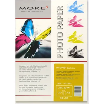 Fotopapír Armor fotopapír Exclusive 260g ink glossy 20xA4