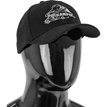 Kšiltovka Čepice kšiltovka KAMPER černá