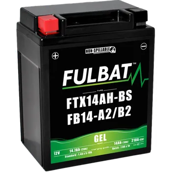 Motobaterie FULBAT Gelový akumulátor FB14-A2 GEL (12N14-4A) (YB14-A2 GEL)