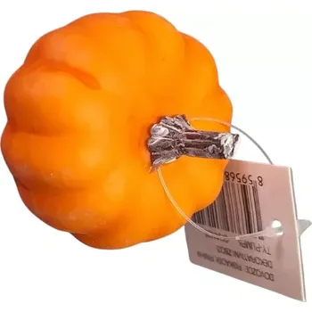 umělá květina Dýně oranžová 5 cm