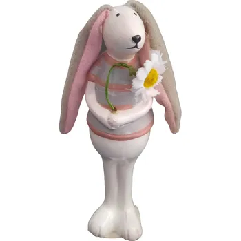 Velikonoční dekorace Keramický zajíček ph646 (velikonoční přízdoba)