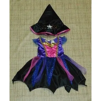 Karnevalový kostým maska kostým čarodějnice (malá čarodějnice)