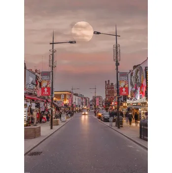 Obraz Plakát Hlavní ulice Camden bez rámu 39,5 x 55 cm