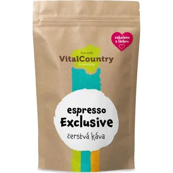 Káva Vital Country s.r.o. Zrnková káva Exclusive Espresso 250g