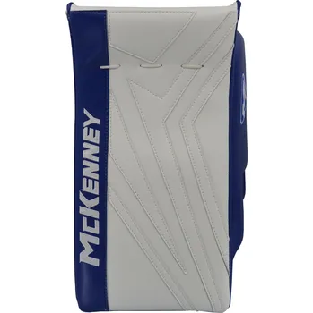 Vyrážečka McKenney XPG1 Pro SR, bílá-modrá-červená, Senior, Klasický gard McKenney