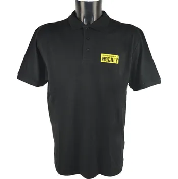 Pánské tričko Triko Winnwell Polo Hockey Legend Black, černá, Senior, XXL Winnwell
