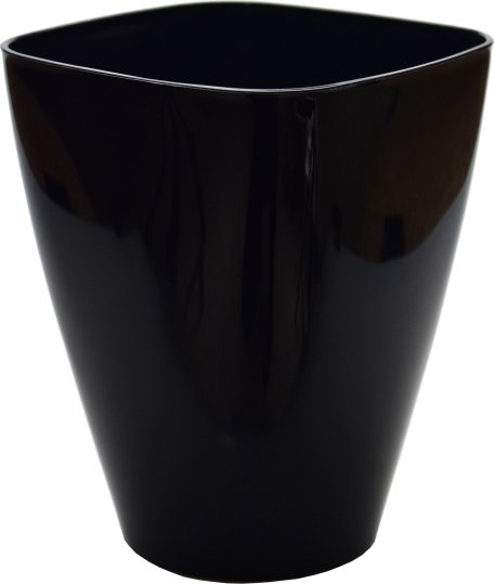 COUBI ORCHID Blumentopf, 1,6 Liter, Weiß – 13,2x13,2x16,5 Cm, Modernes Design Für Orchideen