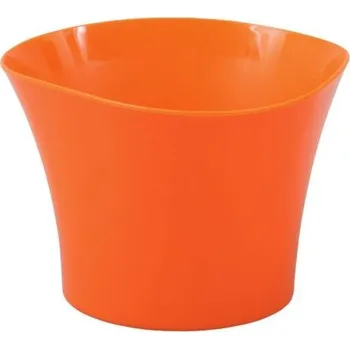 Obal na květináč Obal na květník PRIMULE plastový oranžový