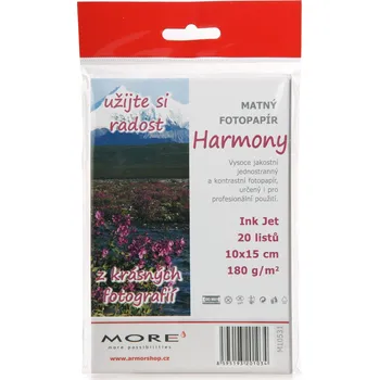 Fotopapír Armor fotopapír Harmony 180g 10x15 matt 20ks