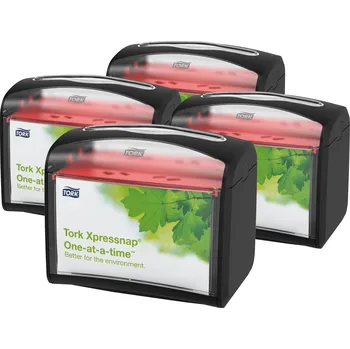Zásobník na papírové ručníky Tork Xpressnap®stolní zásobník na ubrousky černý
