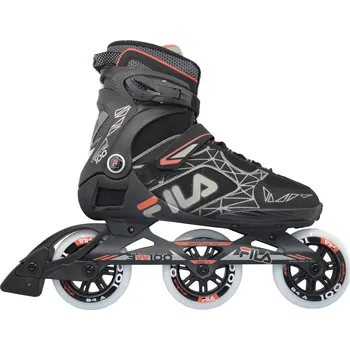 Kolečkové brusle Kolečkové brusle Fila Legacy Pro 100 Black/Red, 12.0, 47, 3x, 100 Fila