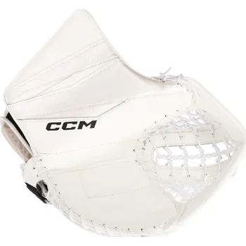 Chránič rukou Lapačka CCM Axis F5 JR, Junior, bílá, Klasický gard CCM