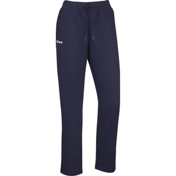 Pánské kalhoty Dámské kalhoty CCM Women's Locker Tapered Pant SR, Senior, XS, tmavě modrá CCM