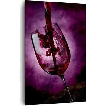 Obraz Velký obraz do obýváku XXL 80x120 sklenice moderní na plátně obrazy