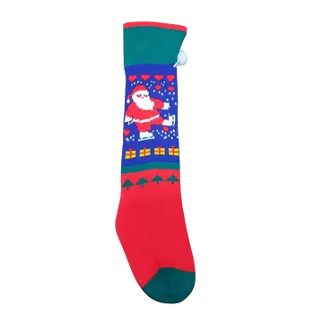 Karnevalový kostým Vánoční bota ph1117 (dárková punčocha)