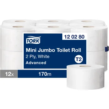 Toaletní papír Tork Advanced toaletní papír Jumbo mini role 170 m