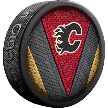 Fanouškovský puk NHL Stitch Blister (1ks), Calgary Flames InGlasCo