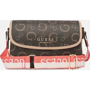 GUESS dámská kabelka, crossbody Nichole hnědá