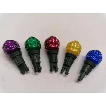 Vánoce Ornex Vánoční žárovky náhradní perly 12V barevné