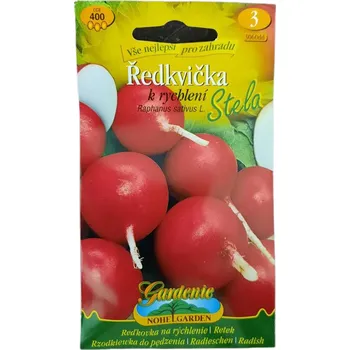 Semeno Ředkvička k rychlení - Stela (Rhapanus sativus)