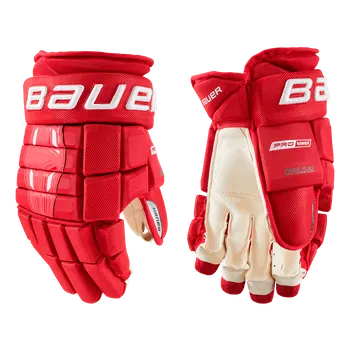 Hokejové rukavice Rukavice Bauer Pro Series S21 SR, Senior, 15", červená Bauer
